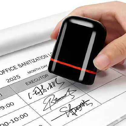 Personligt signaturstempel med eget design