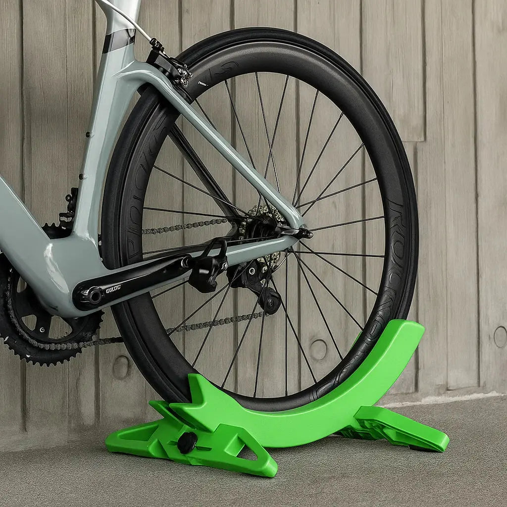 Stabiliseringsstøtte til cykel
