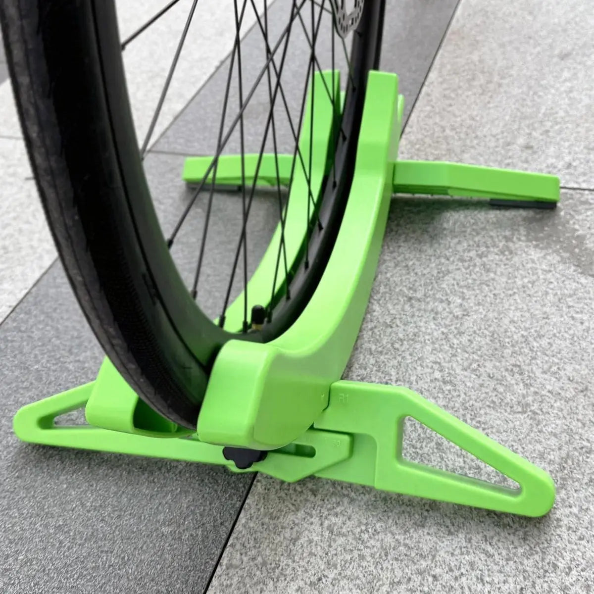 Stabiliseringsstøtte til cykel