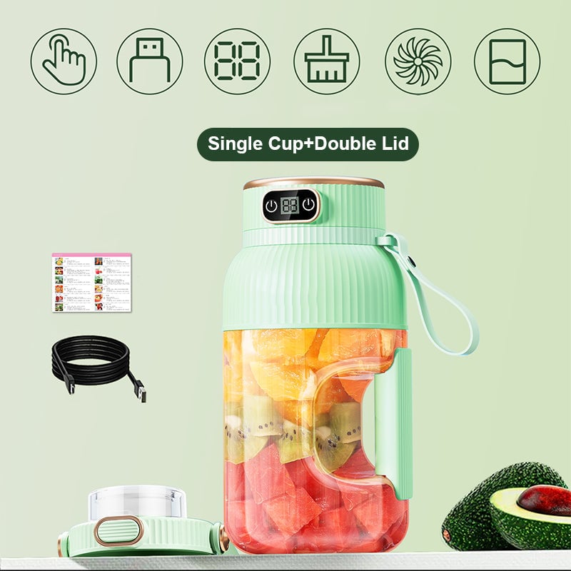 Bærbar blender med drikkekop
