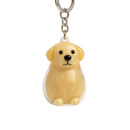 Nøglering med Hundedesign | 3-pak Mindesmærke