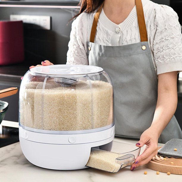 Roterende kornbeholder med dispenser – kapacitet 10 kg