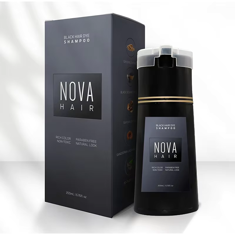 Farveshampoo til dækning af grå hår