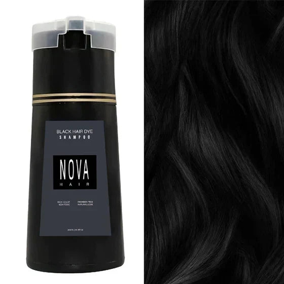 Farveshampoo til dækning af grå hår