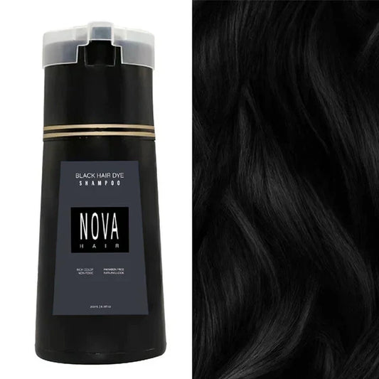 Farveshampoo til dækning af grå hår