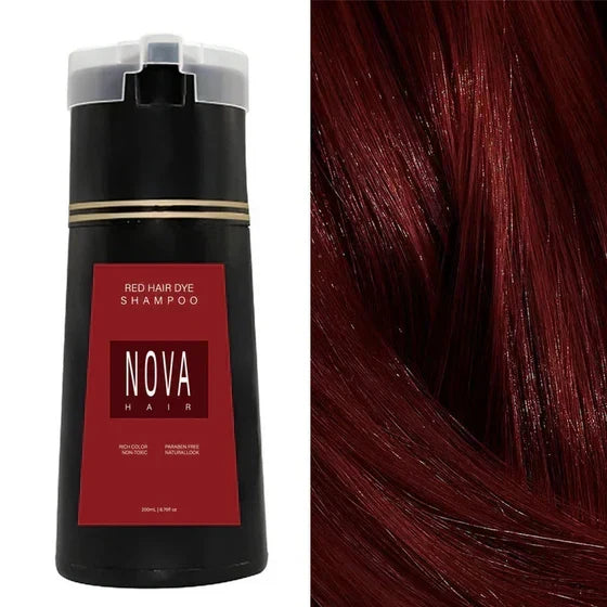 Farveshampoo til dækning af grå hår