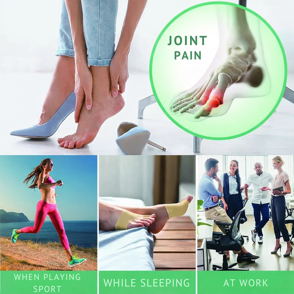 Tåskiller til hallux valgus og trykaflastning
