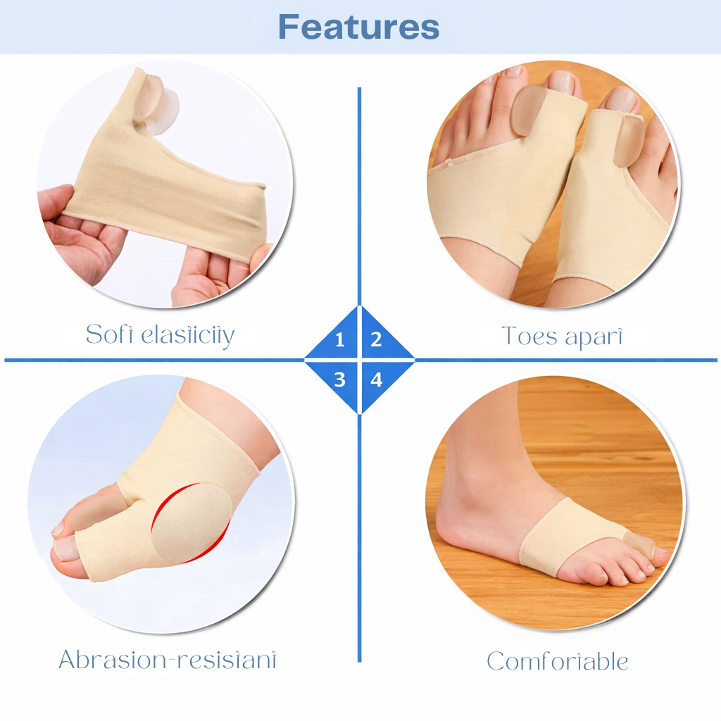 Tåskiller til hallux valgus og trykaflastning