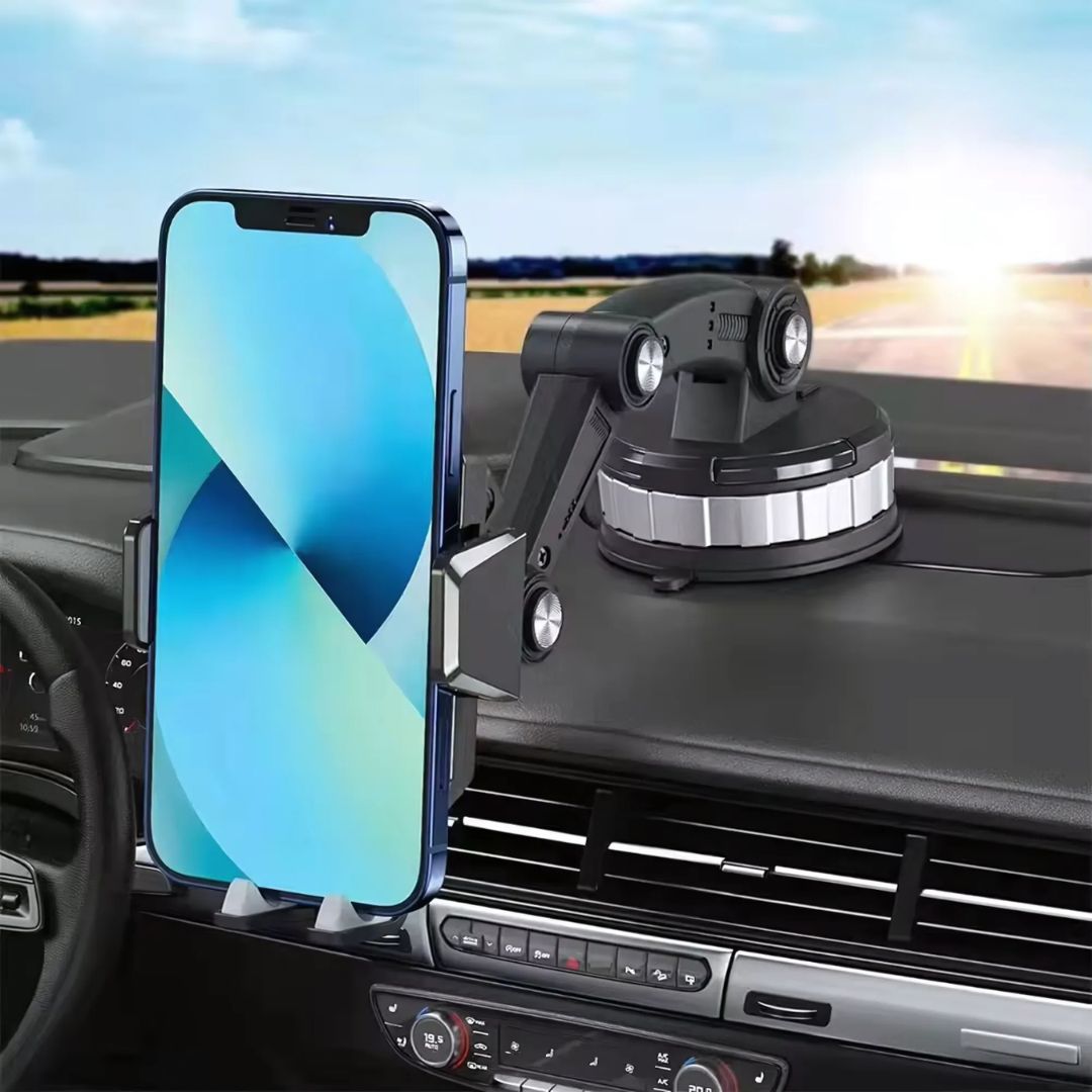 Telefonholder med sugekop og 360° drejning