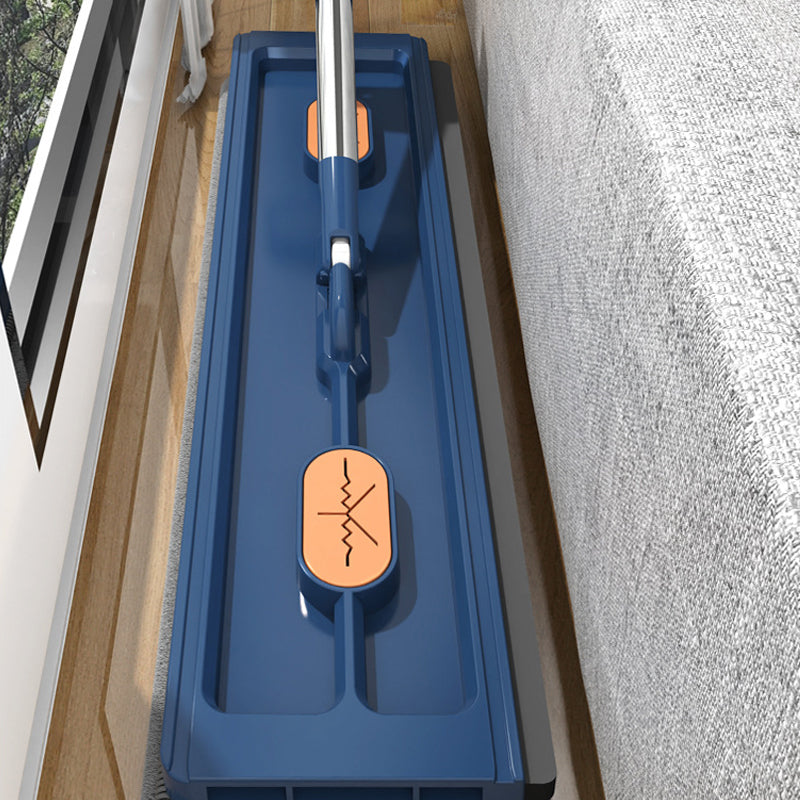 Selvvridende gulvmoppe med 360° drejehoved og 137 cm skaft