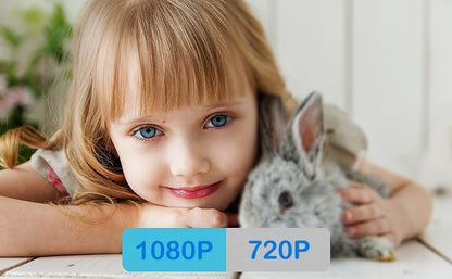 Indendørs Wi-Fi-kamera med nattesyn og bevægelsesregistrering