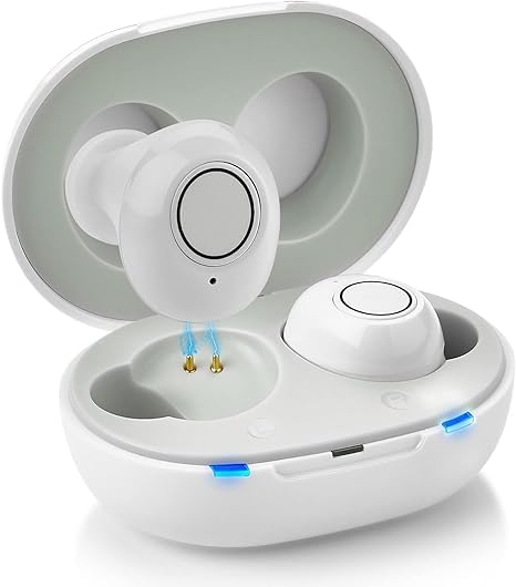 Genopladeligt høreapparat med Bluetooth og appstyring