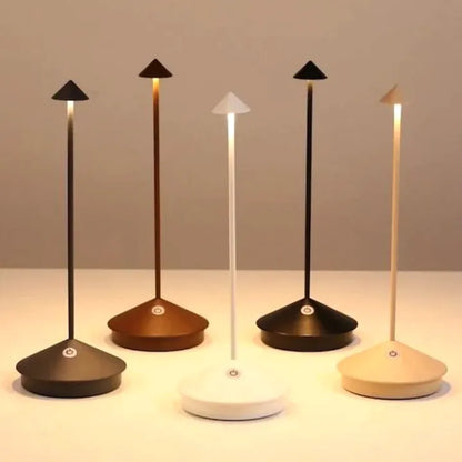 Trådløs LED-lampe med touchbetjening og dæmpning
