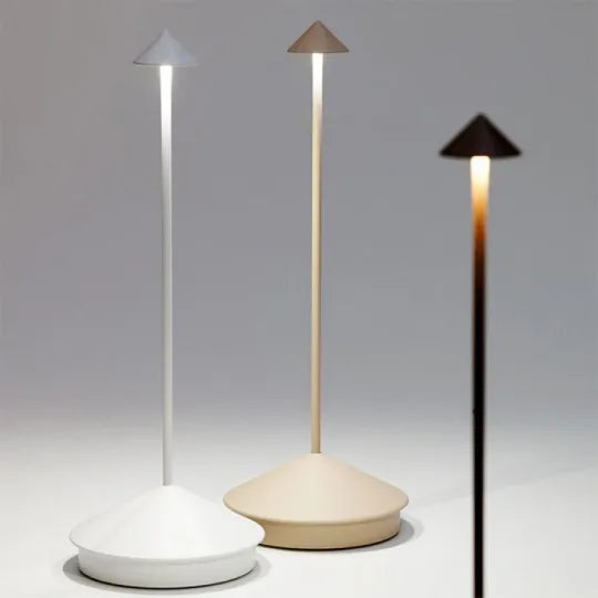 Trådløs LED-lampe med touchbetjening og dæmpning