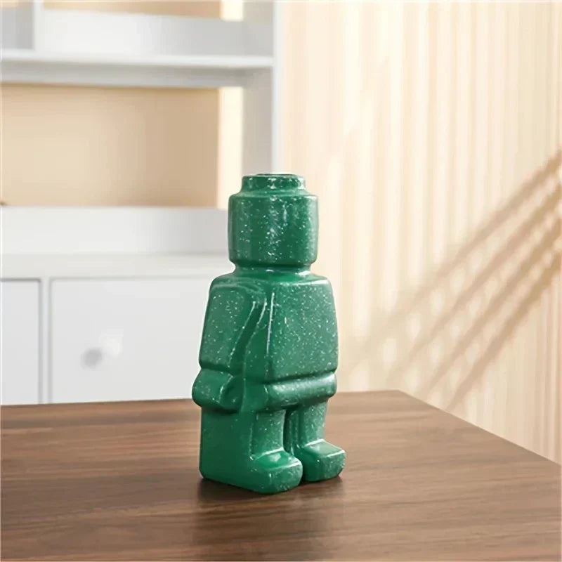Keramikvase med glat overflade og moderne design