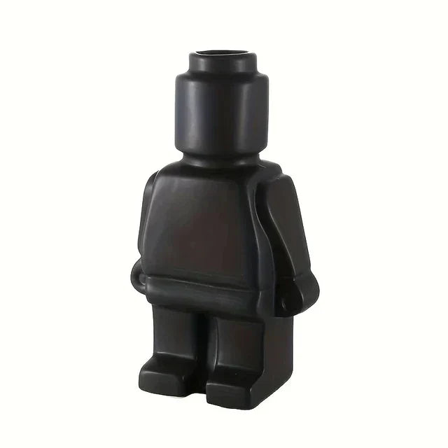 Keramikvase med glat overflade og moderne design