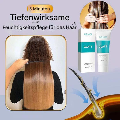 Keratincreme mod krus til hårpleje