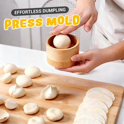 Dejpresser i træ til dumplings med slip-let-overflade
