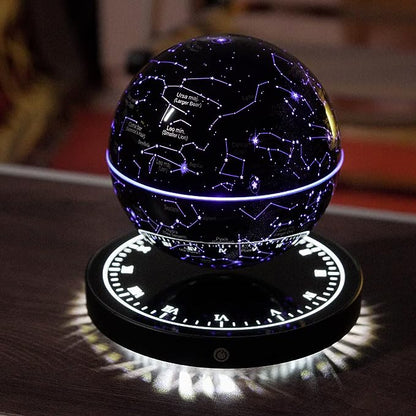 Svævende stjernebilledlampe med magnetisk levitation