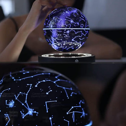 Svævende stjernebilledlampe med magnetisk levitation