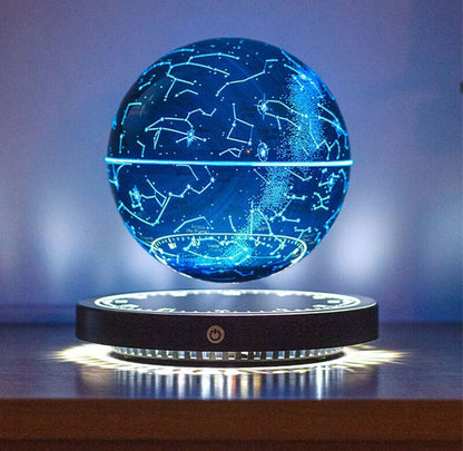 Svævende stjernebilledlampe med magnetisk levitation