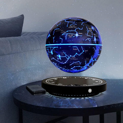 Svævende stjernebilledlampe med magnetisk levitation