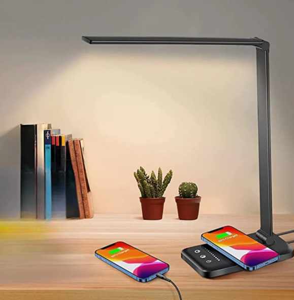 Justerbar LED-bordlampe med opladningsfunktion