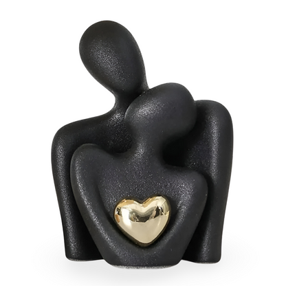 Minimalistisk parfigur med glat overflade