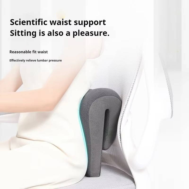 Ergonomisk nakkestøttepude til stol eller sæde