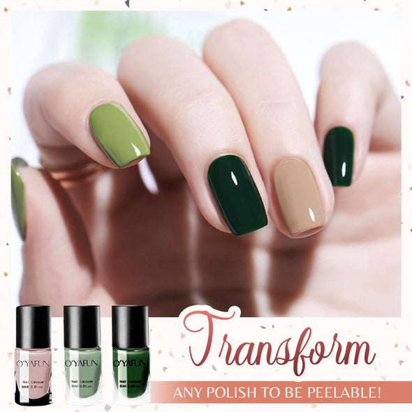 Aftagelig neglelak til manicure