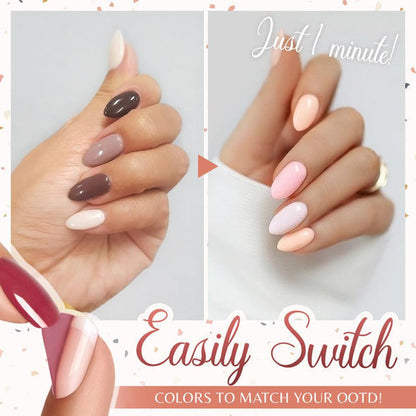 Aftagelig neglelak til manicure