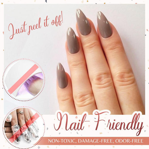 Aftagelig neglelak til manicure