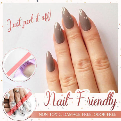 Aftagelig neglelak til manicure