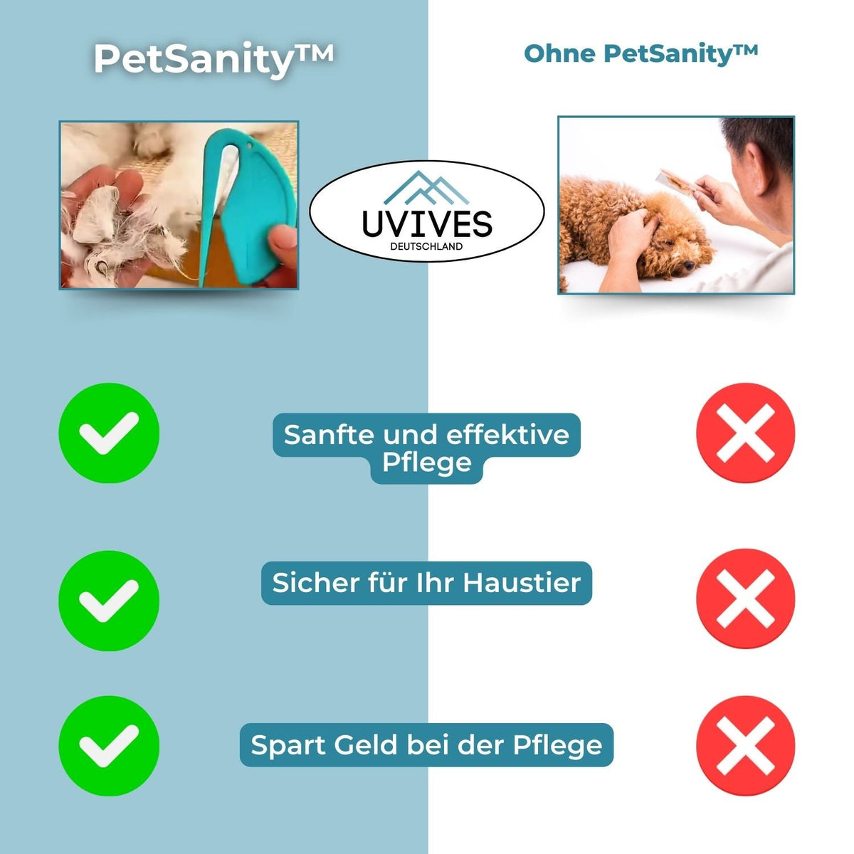 Plejemiddel mod mider til hunde og katte