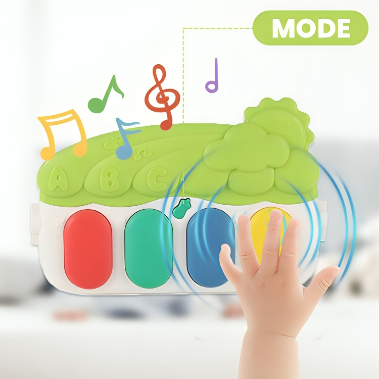 Foldbar aktivitetsmåtte til babyer med lys og musik