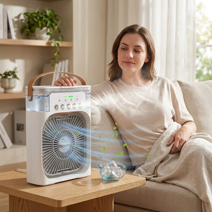 Bærbar USB-Skrivebordsventilator – Kompakt med Flere Hastigheder