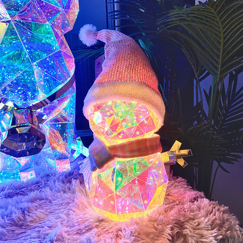 Vejrbestandig LED-julefigur med 30 farver