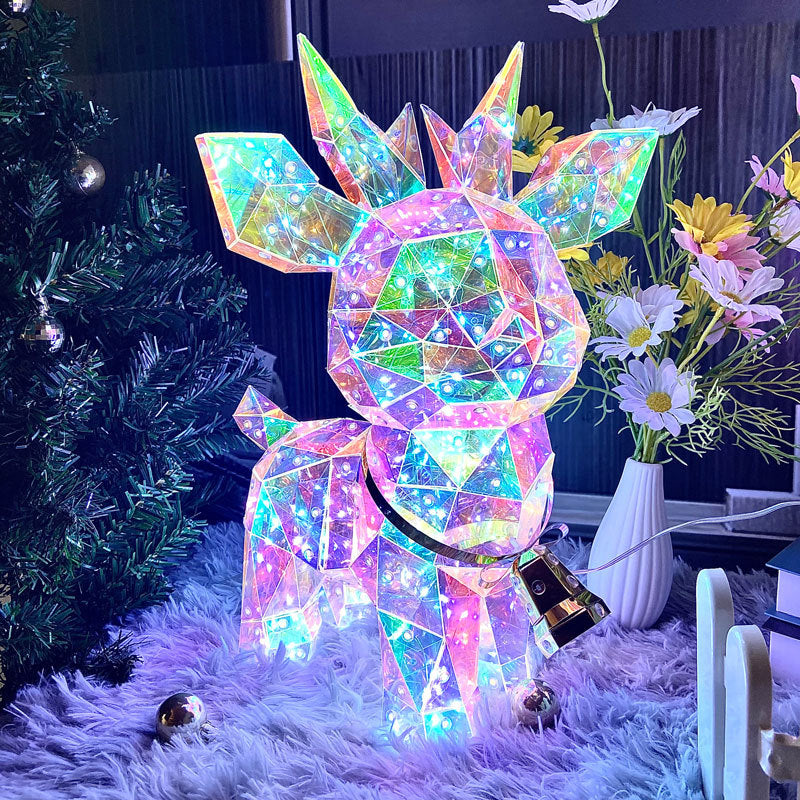 Vejrbestandig LED-julefigur med 30 farver