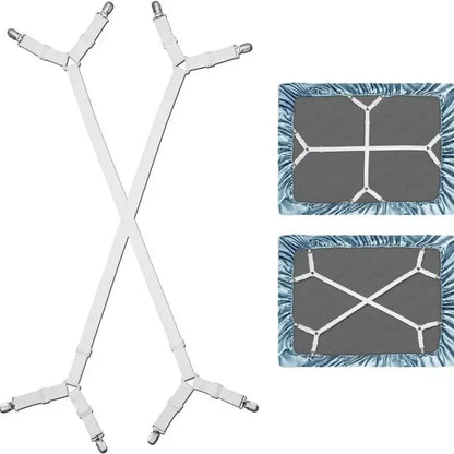 Justerbare lagenstropper med metalklemmer – 2 stk.