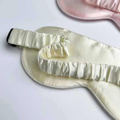 Justerbar sovemaske i bambusbaseret rayon