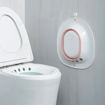 Sammenklappeligt Siddebad til Toilet for Gravide og Ældre