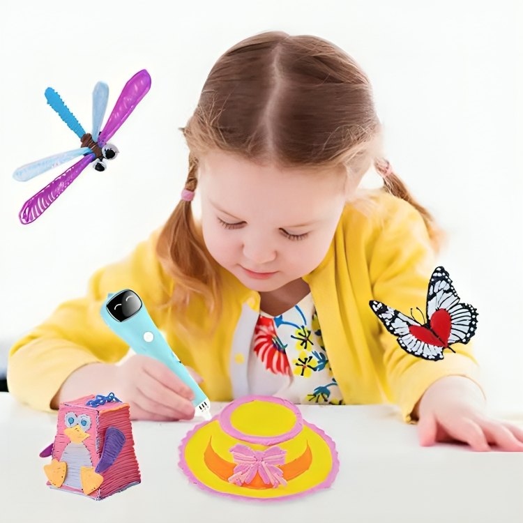 3D-pen til tegning af tredimensionelle figurer