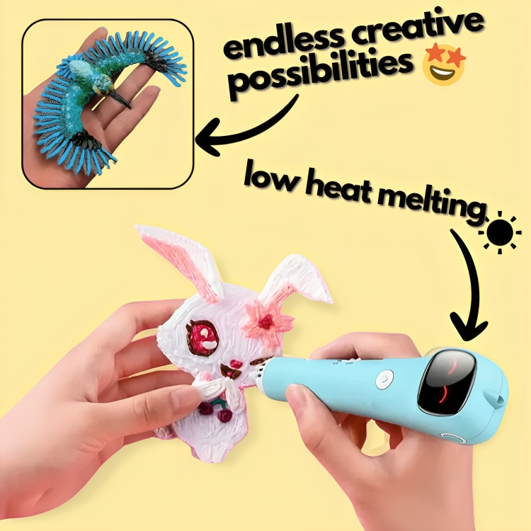 3D-pen til tegning af tredimensionelle figurer