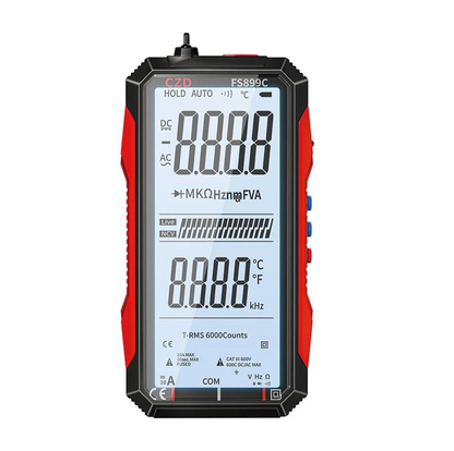 Digitalt multimeter med automatisk måleområde