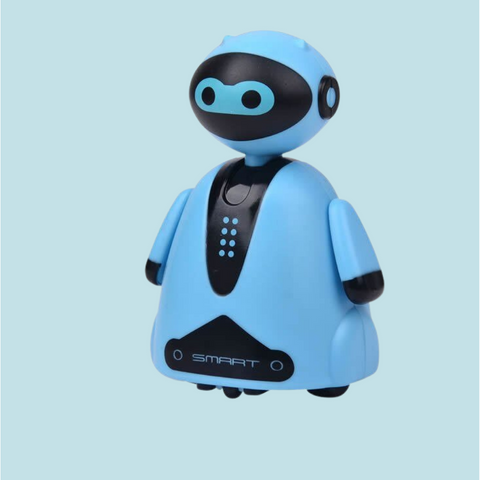 Tegnefølgende minirobot til børn