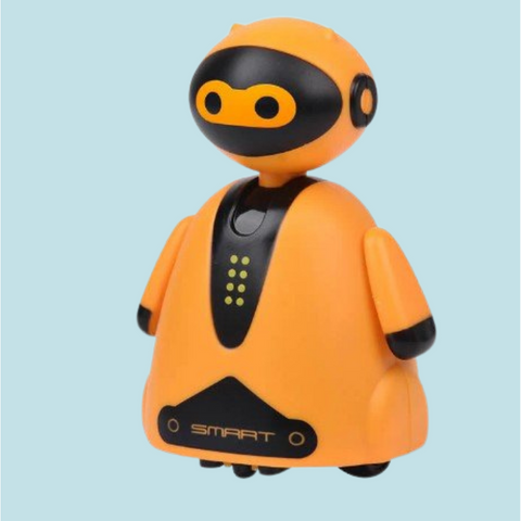 Tegnefølgende minirobot til børn