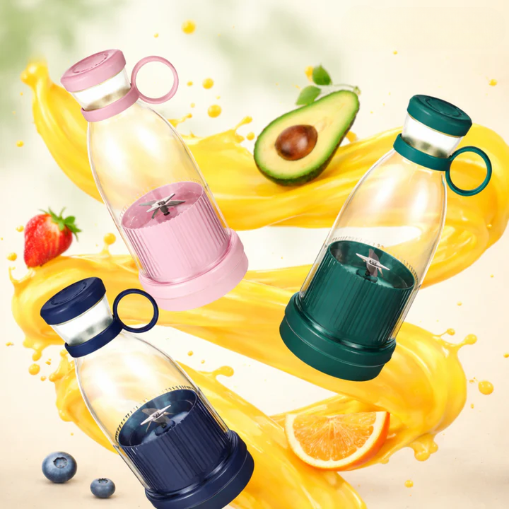Kompakt smoothieblender med drikkebeholder