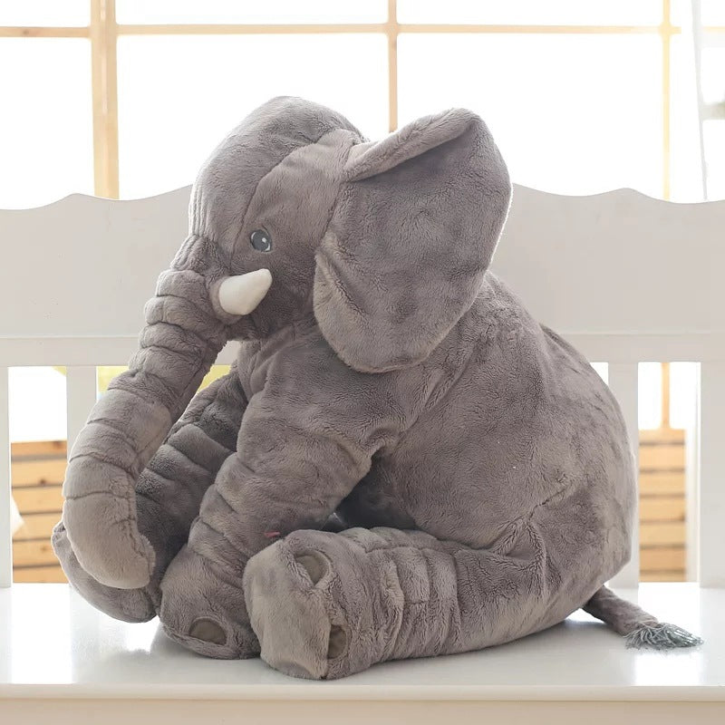 Elefantformet babypude i 40 eller 60 cm