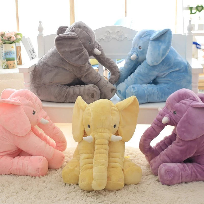 Elefantformet babypude i 40 eller 60 cm
