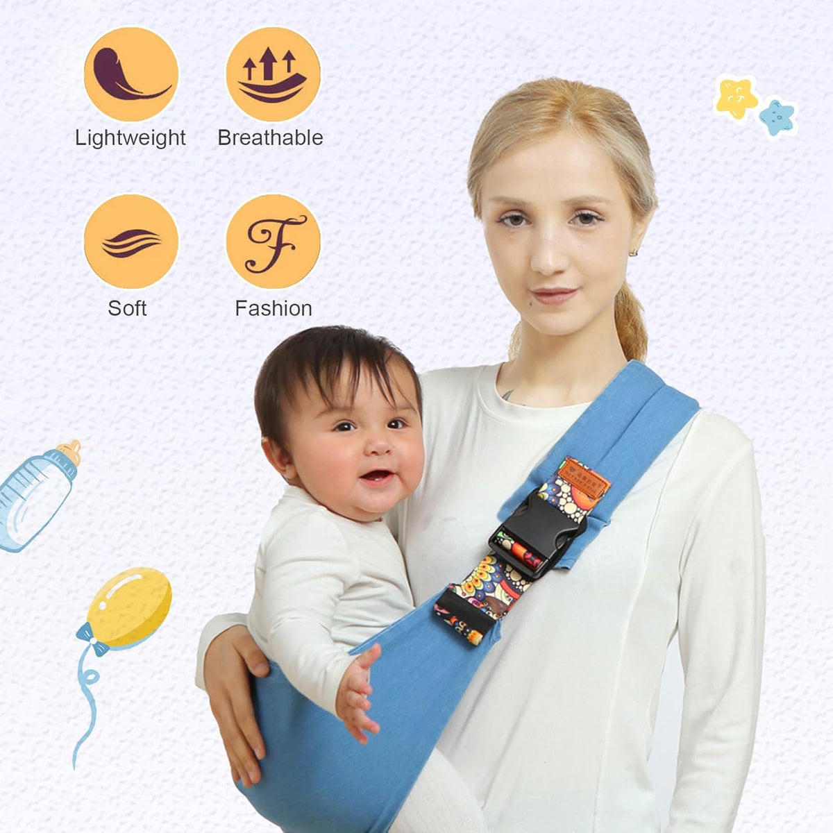 Bæreslynge til baby og småbørn